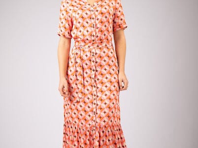 60’s Print Dress Dresses Elmay Boutique 