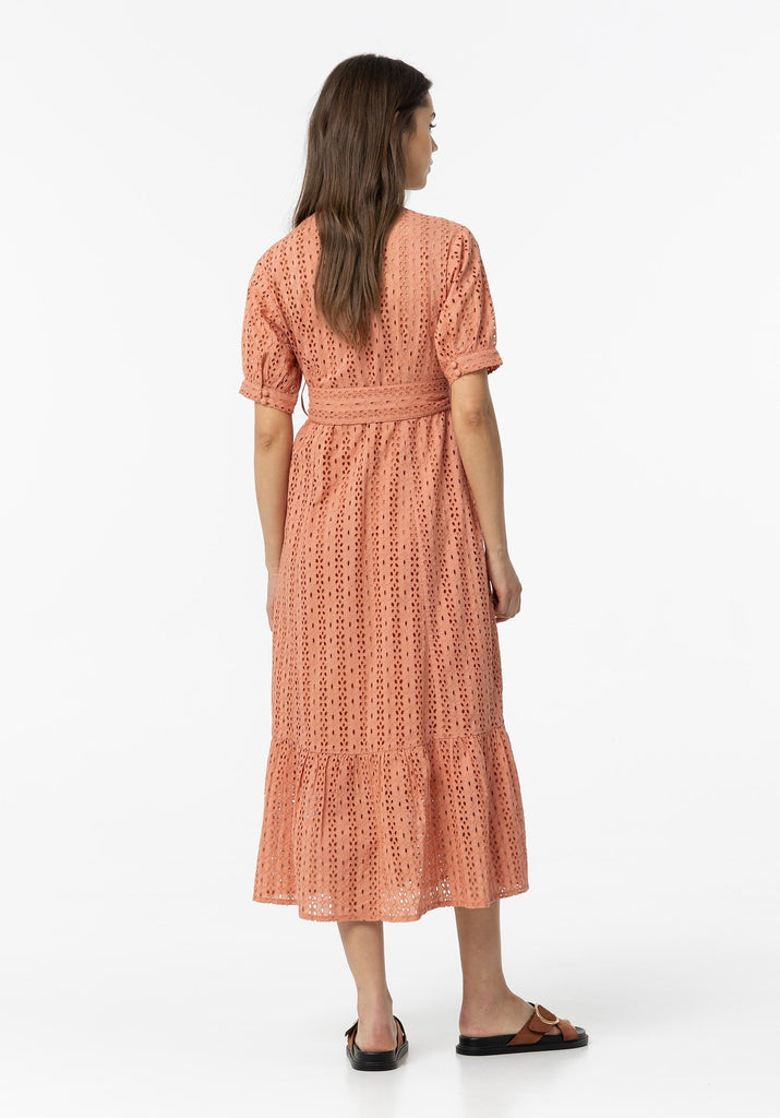 Broderie Anglaise Midi Dress Dresses Elmay Boutique 