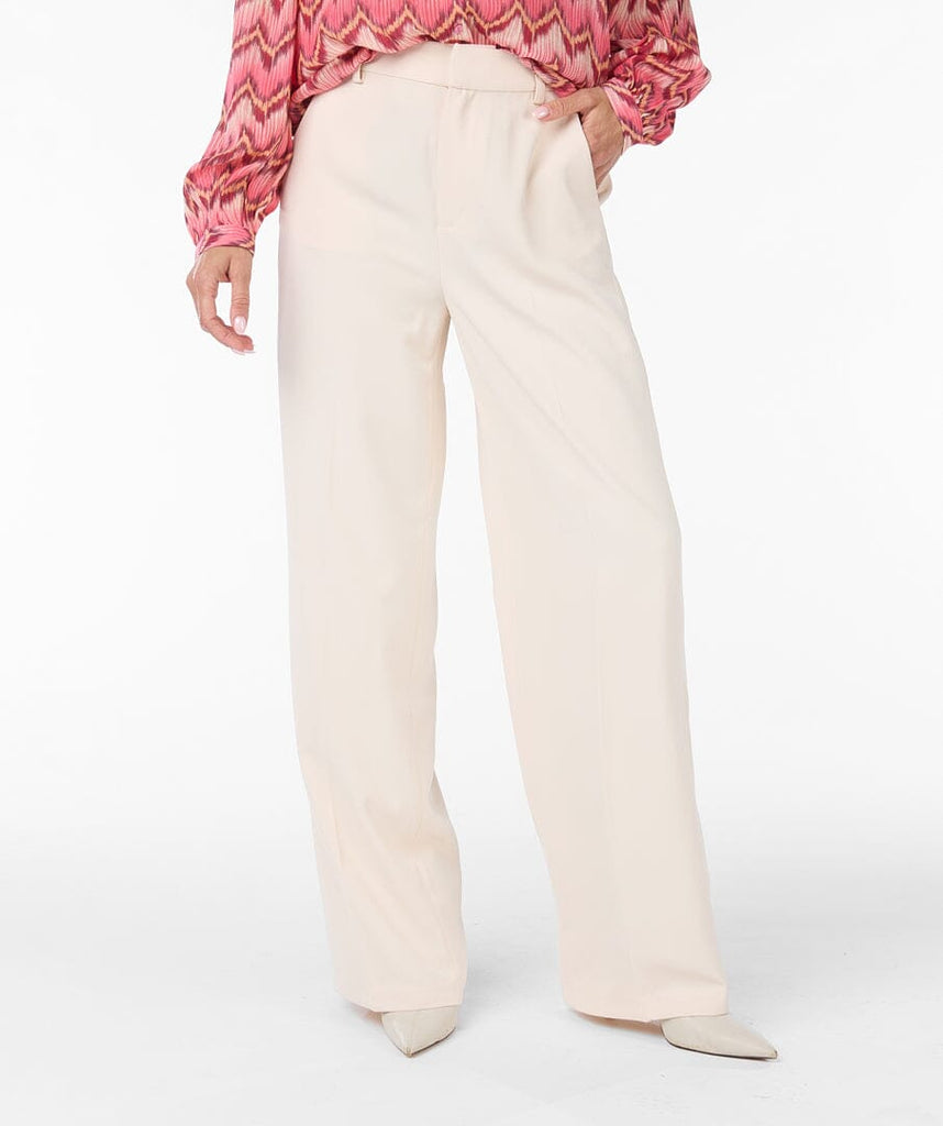 Cream Suit Trouser Trousers & Skirts Elmay Boutique 