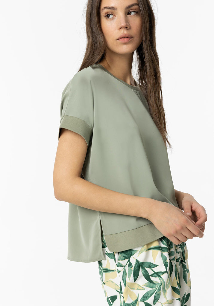 Green Oversized Top Tops & knitwear Elmay Boutique 