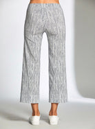 Peruzzi White & Navy Trouser Trousers & Skirts Elmay Boutique 