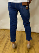 Tapered Straight Leg Jean Trousers & Skirts Elmay Boutique 